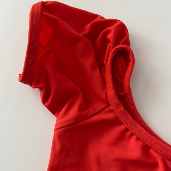 NEW Coral Reef red swimsuit - Picture 3 of 6